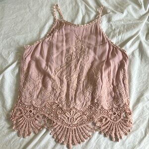 Crochet tank top